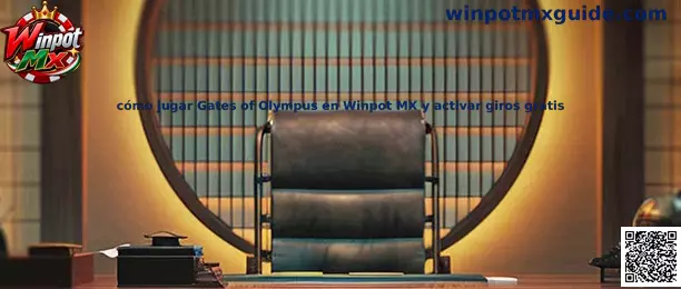 Guía visual informativa sobre cómo jugar Gates of Olympus en Winpot MX y revisar la función de giros gratis