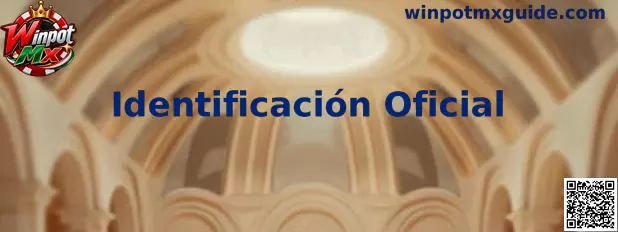 Guía visual sobre identificación oficial para la validación de una cuenta