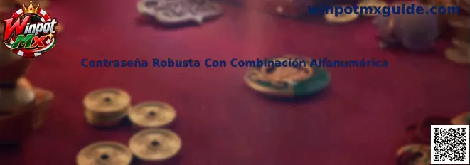 Guía de contraseña robusta con combinación alfanumérica para seguridad de cuenta