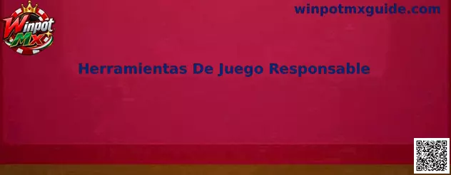 Guía visual sobre Herramientas De Juego Responsable en Winpot Mx